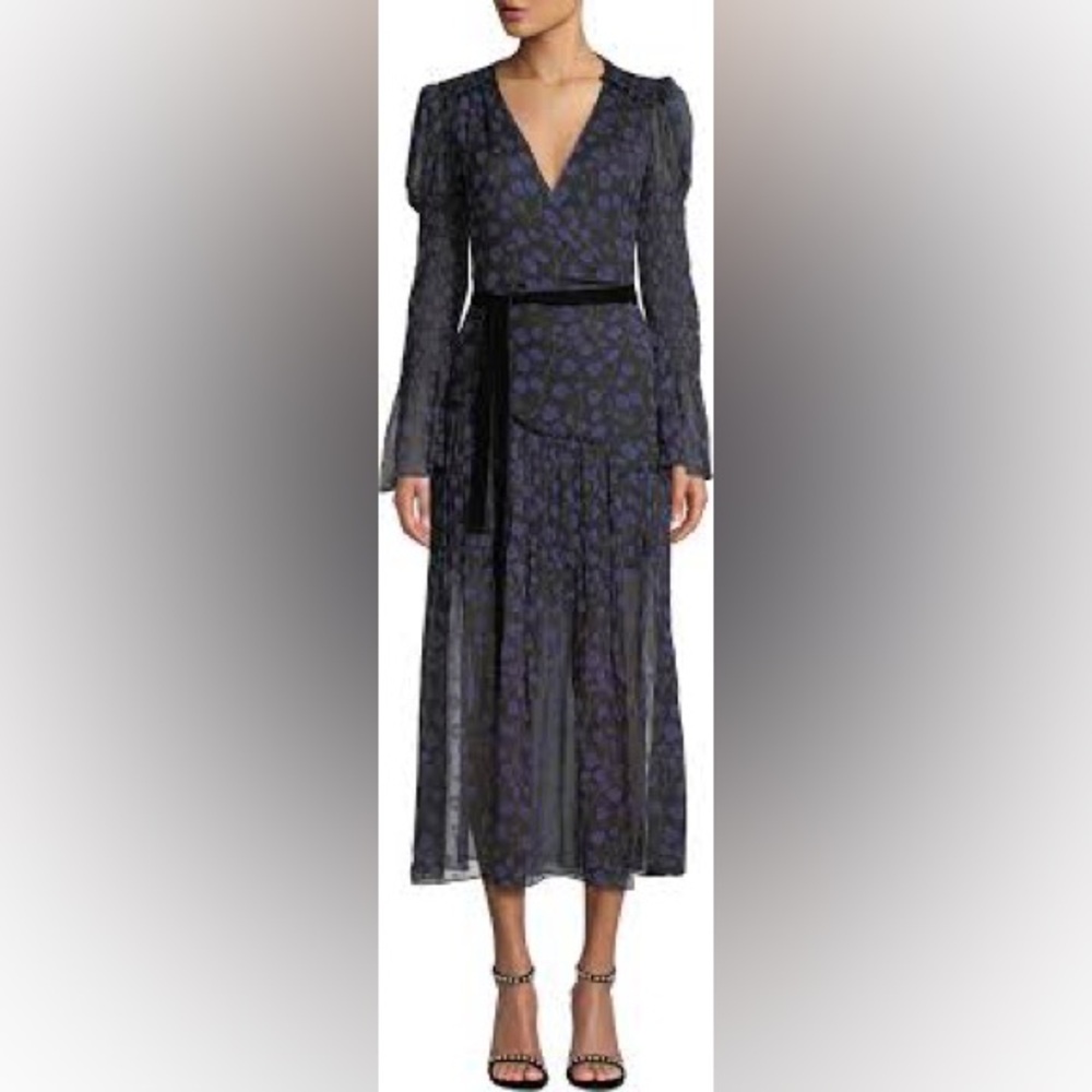 Diane Von Furstenburg silk wrap dress